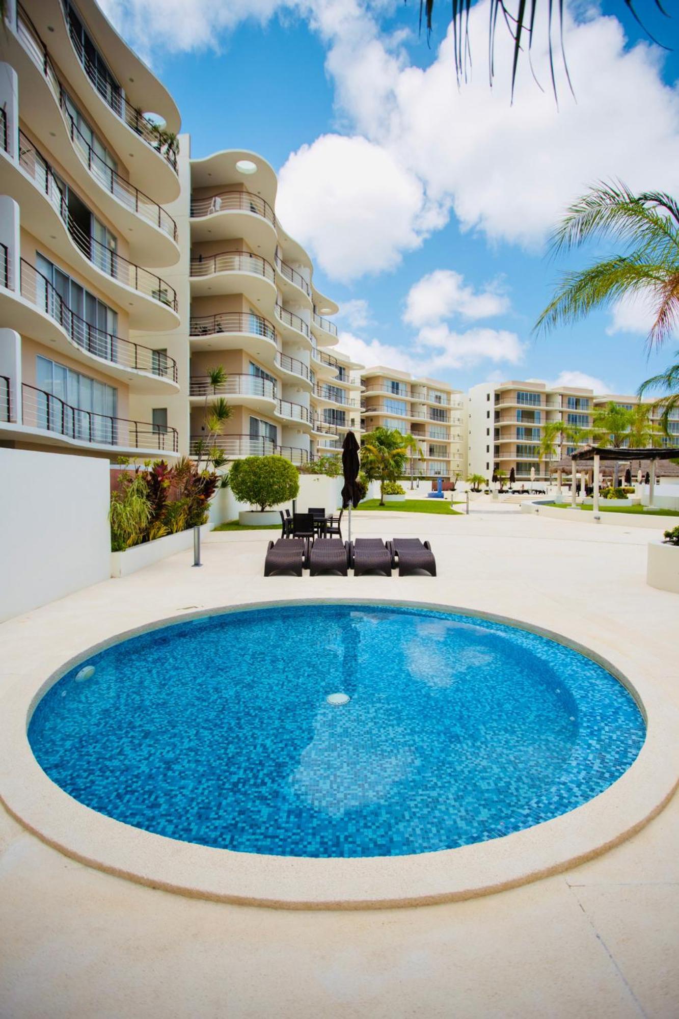 Large&Modern Apartment With Private Terrace Cancún Exteriör bild