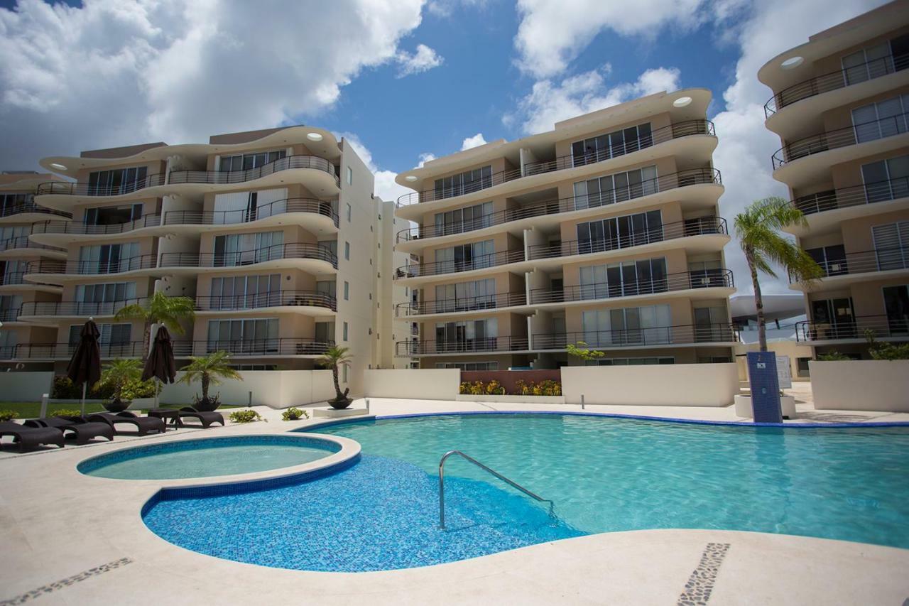 Large&Modern Apartment With Private Terrace Cancún Exteriör bild